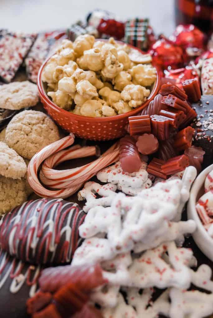 Christmas sweets board